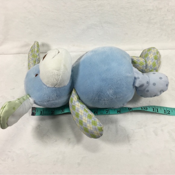 CoCaLo Bank My First Plush Bank Blue Puppy Doggie Bank With Attached Plug 11” - Picture 12 of 12